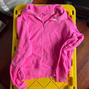 pink pullover